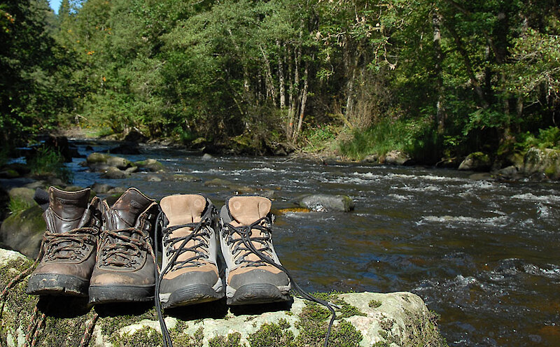 Wandern an der Ilz im Bayerischen Wald